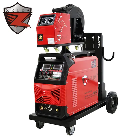 Zelda MIG/MMA-550 3pH 380V IGBT Module Inverter MIG Welding Equipment in Stock